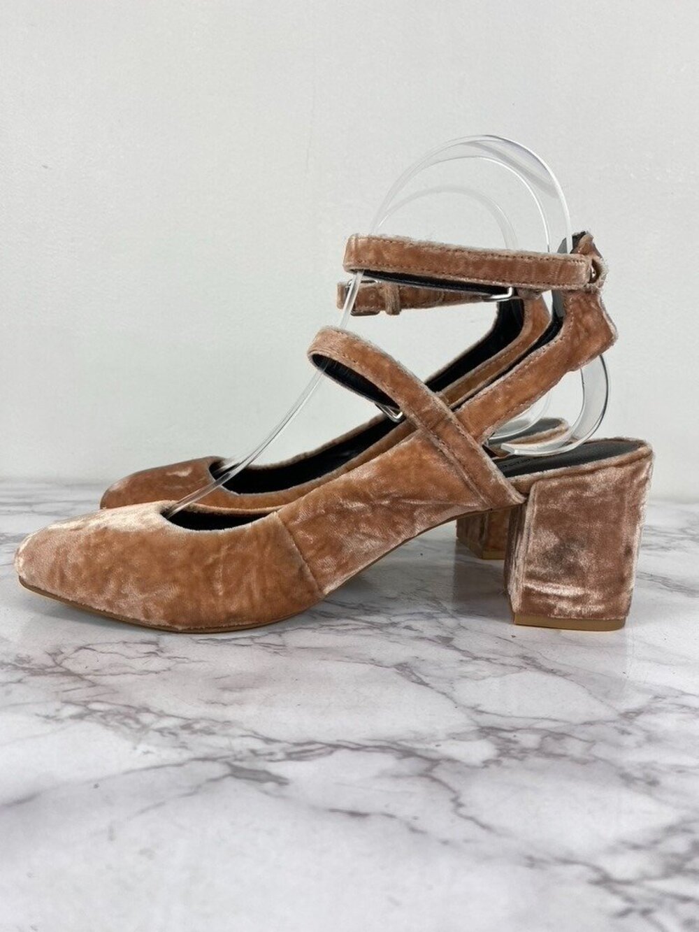 Rebecca Minkoff Brooke Ankle Strap Pump Shoes Women's SZ 7 - Picture 8 of 11